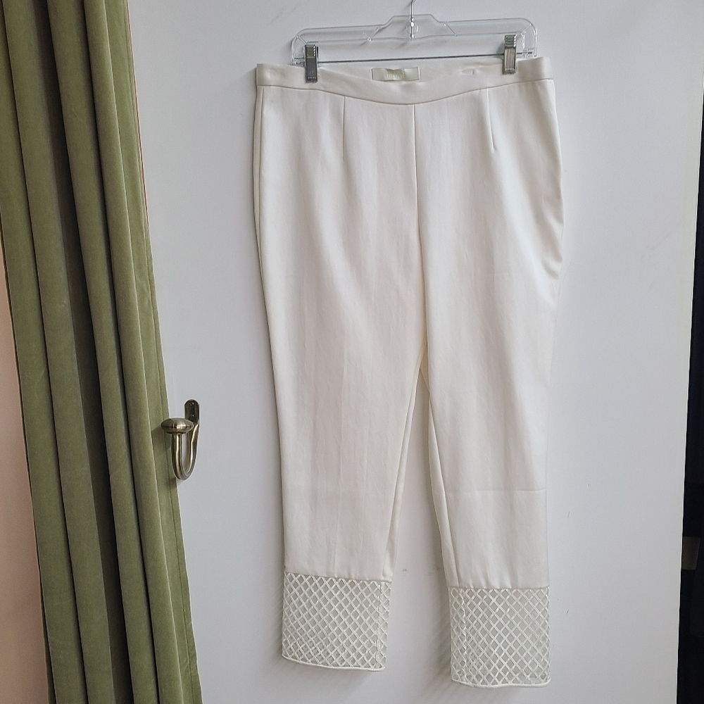 NWT Honor Lattice Cuff Pants